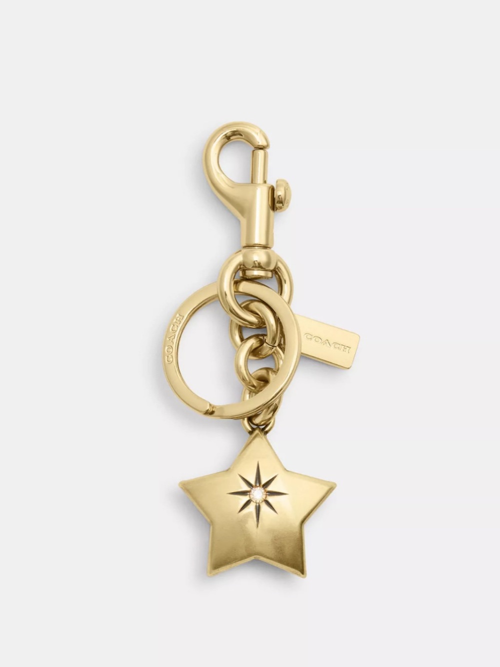 NWT Coach! Mini Star Bag Charm ⭐️